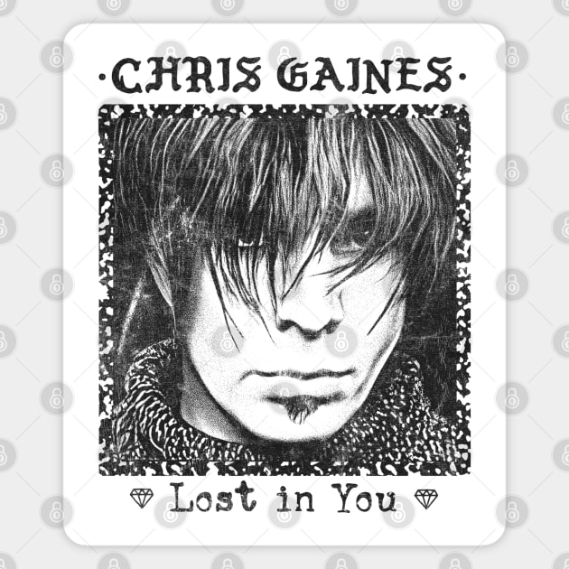 Chris Gaines // 90s Retro Punksthetic Fan Artwork Magnet by DankFutura